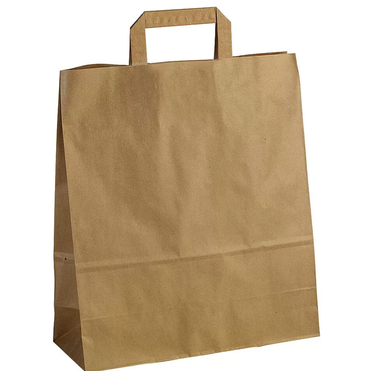 DecoWoerner Sacs Papier, Brun, Dim. 3 : 42 X 32 + 14 Cm