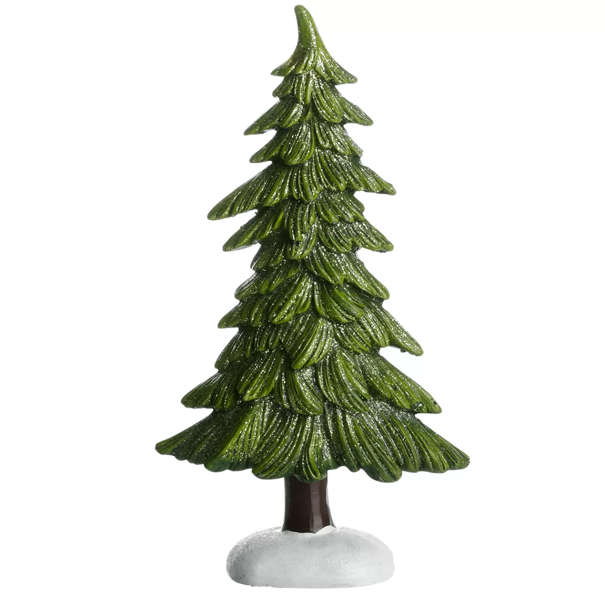 DecoWoerner Sapin Décoratif En Pierre Moulée, 20 Cm De Haut
