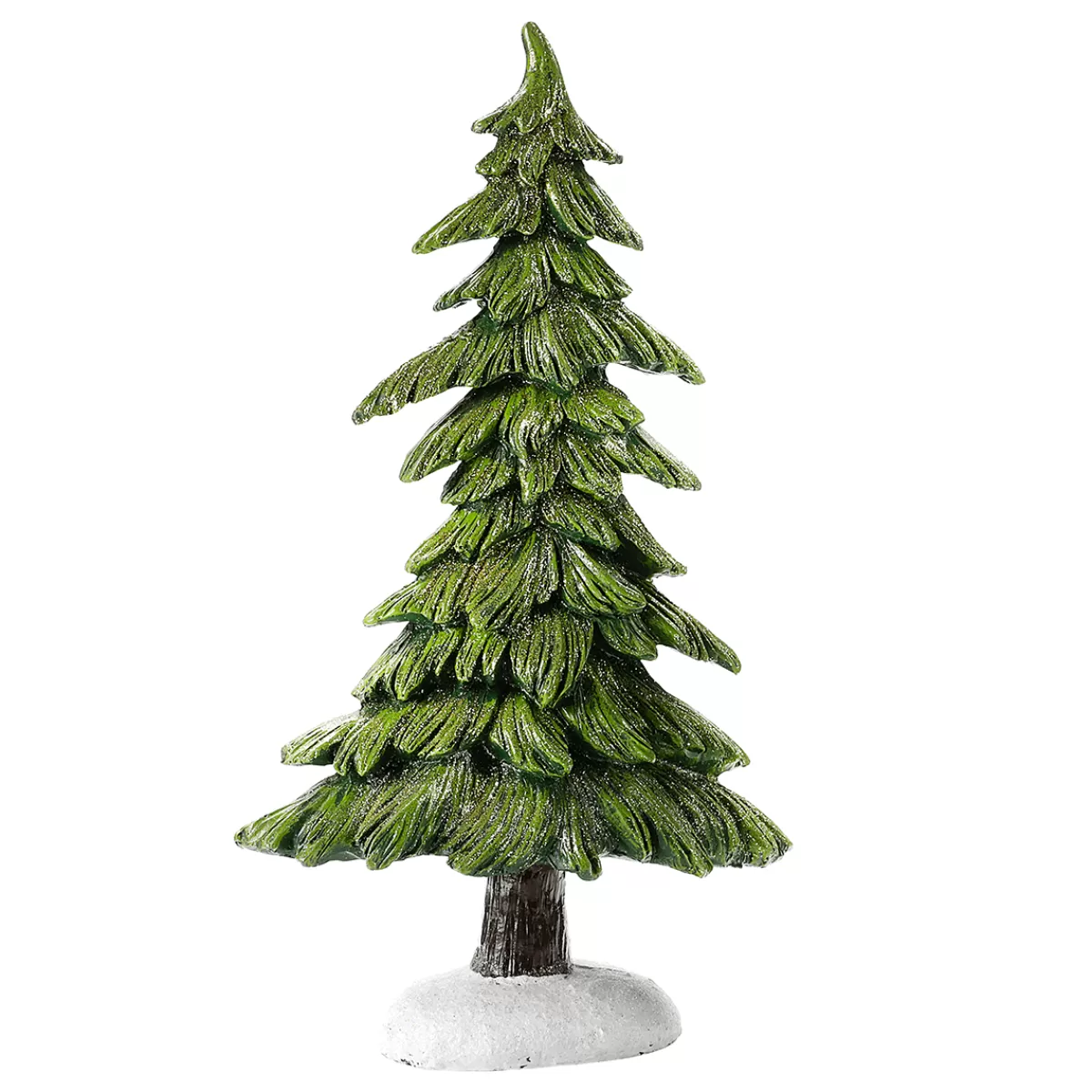 DecoWoerner Sapin Décoratif En Pierre Moulée, 30 Cm De Haut