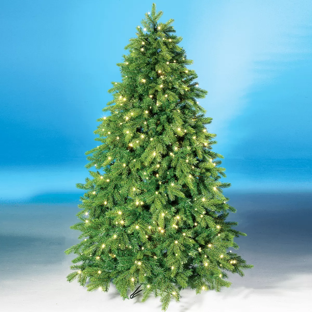 DecoWoerner Sapin De Noël Artificiel Nordmann Avec LED 180 Cm
