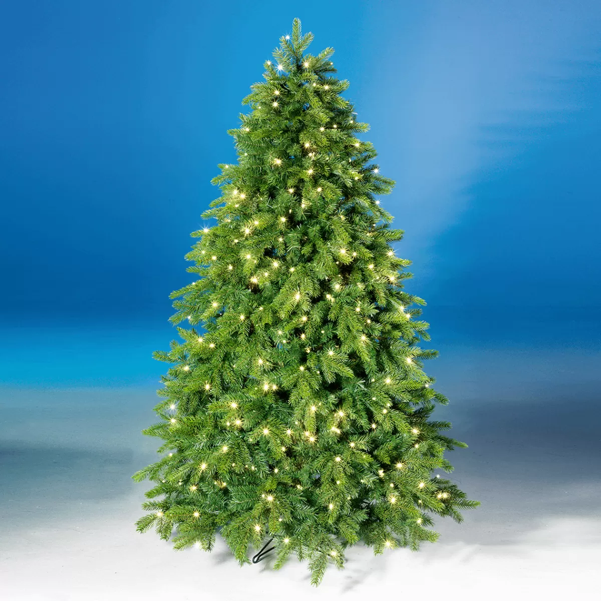 DecoWoerner Sapin De Noël Artificiel Nordmann Avec LED 240 Cm