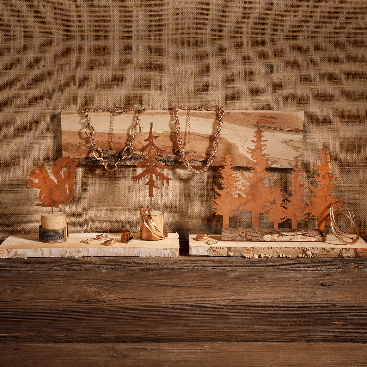 sapin_silhouette_avec_patine_inox_27_cm_brun_4-1.webp DecoWoerner Sapin Silhouette Avec Patine Inox 27 Cm Brun