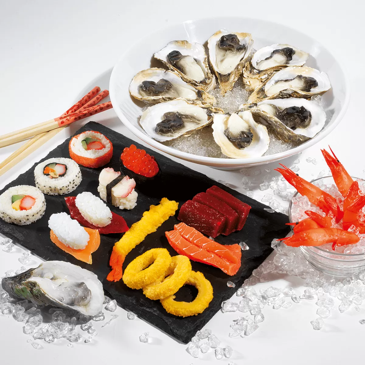 sashimi_saumon_factice_8_cm_4.webp DecoWoerner Sashimi Saumon Factice 8 Cm