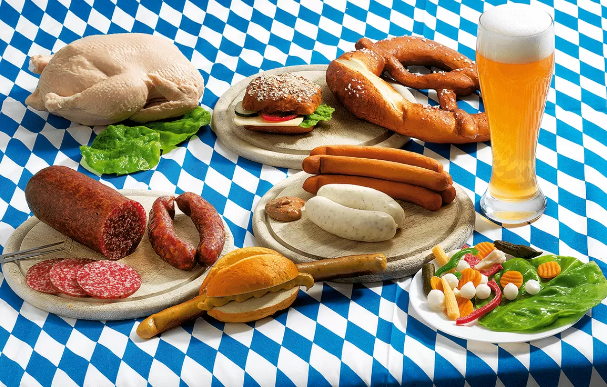 saucisse_de_vienne_factice_15_cm_7.webp DecoWoerner Saucisse De Vienne Factice 15 Cm