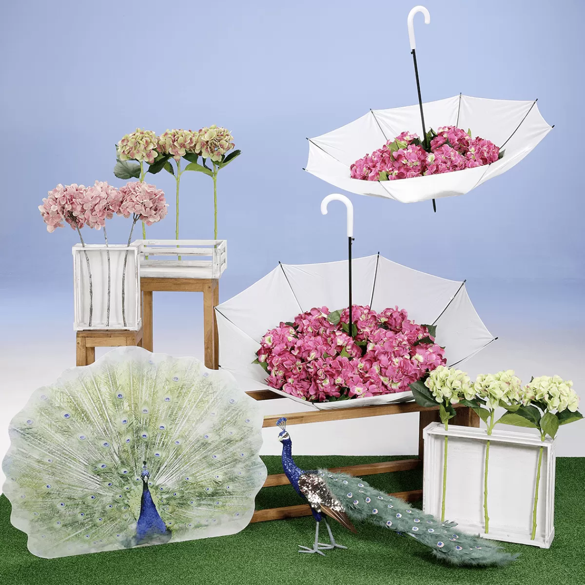 DecoWoerner Set De Tables D'appoint En Bois 60, 75, 90 Cm