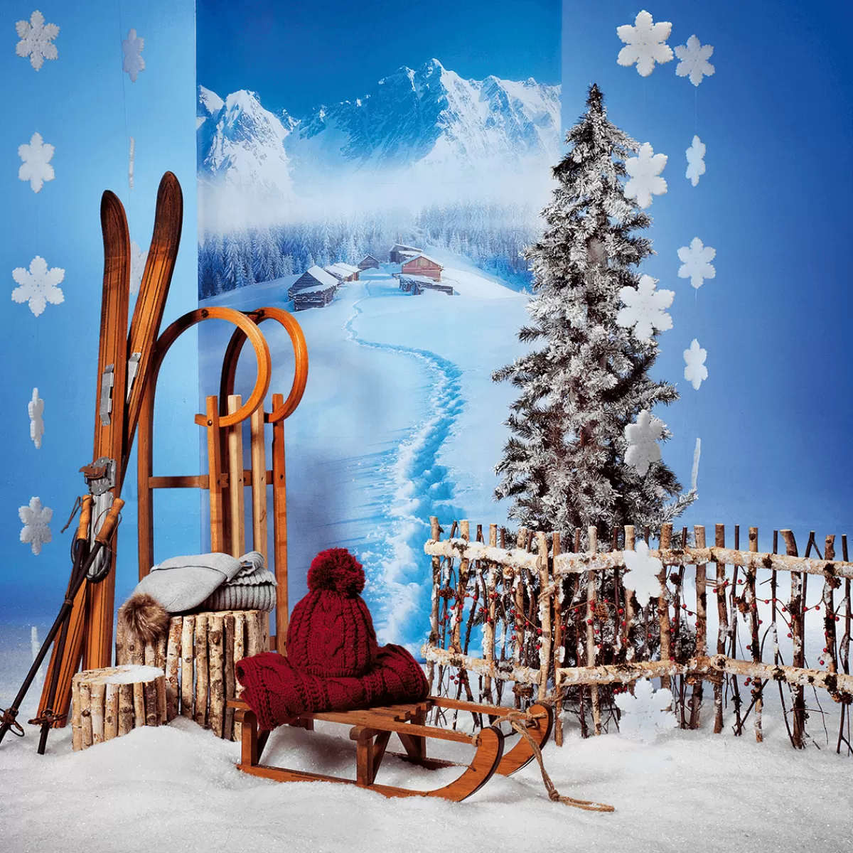 skis_dco_en_bois_long_90_cm_8.webp DecoWoerner Skis Déco En Bois, Long. 90 Cm