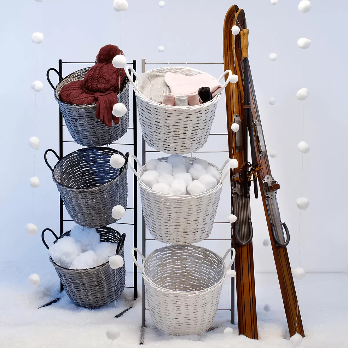 skis_dco_en_bois_long_90_cm_9.webp DecoWoerner Skis Déco En Bois, Long. 90 Cm