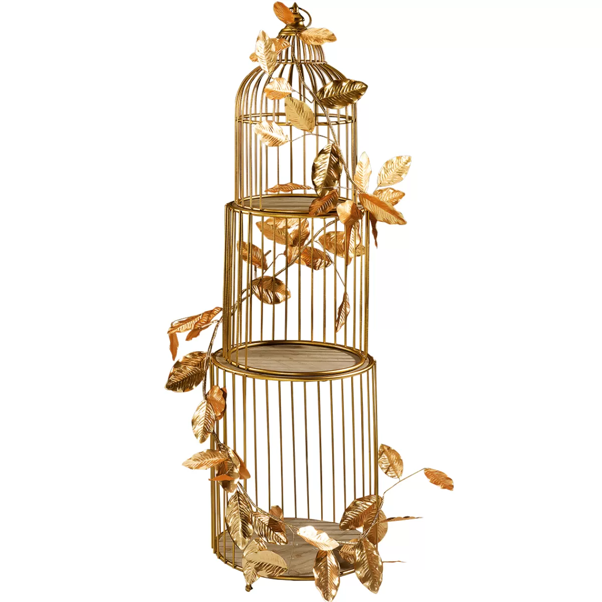 DecoWoerner Étagère Cage à Oiseau, Haut. 140 Cm, B-ware
