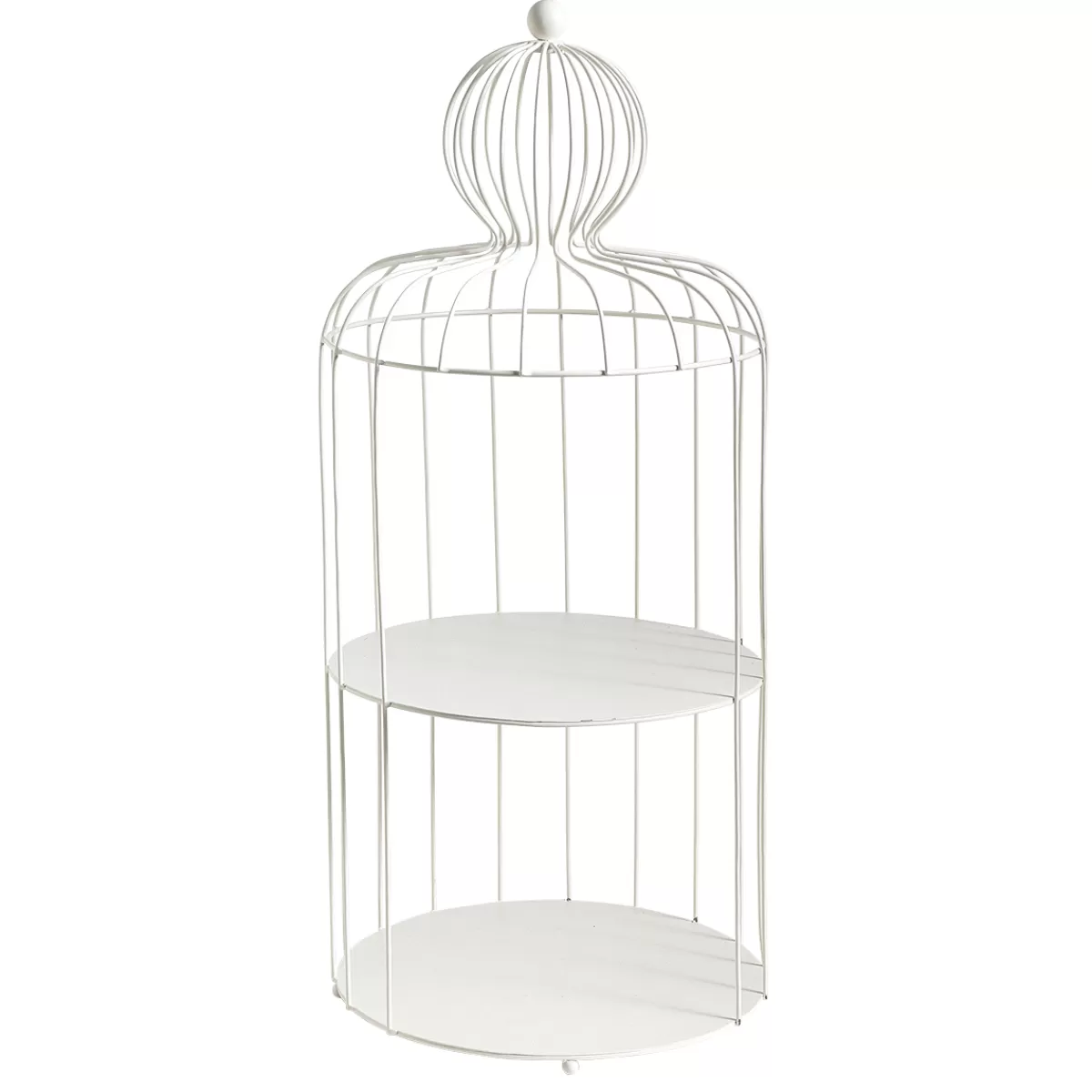 DecoWoerner Étagère Cage à Oiseau, Haut. 90 Cm