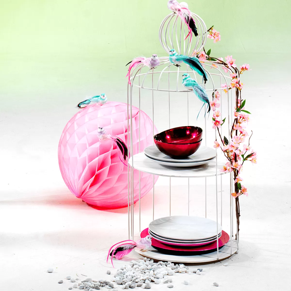 tagre_cage__oiseau_haut_90_cm_3.webp DecoWoerner Étagère Cage à Oiseau, Haut. 90 Cm