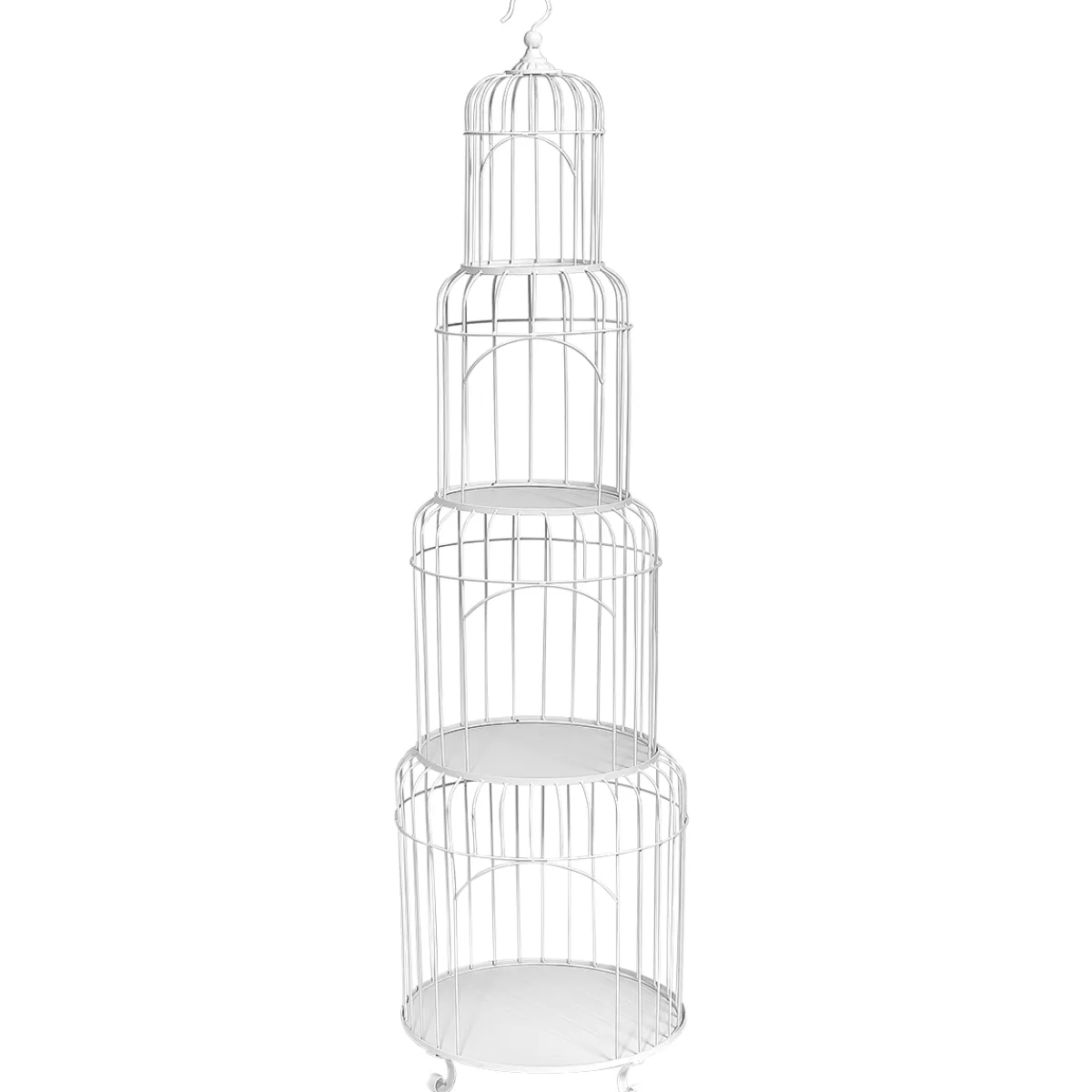DecoWoerner Étagère Cage à Oiseaux, 185 Cm, he