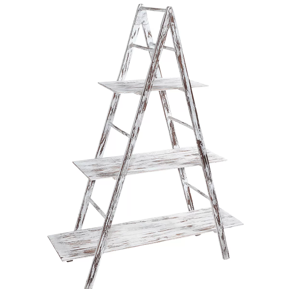 DecoWoerner Étagère-échelle Vintage he, Haut. 150 Cm