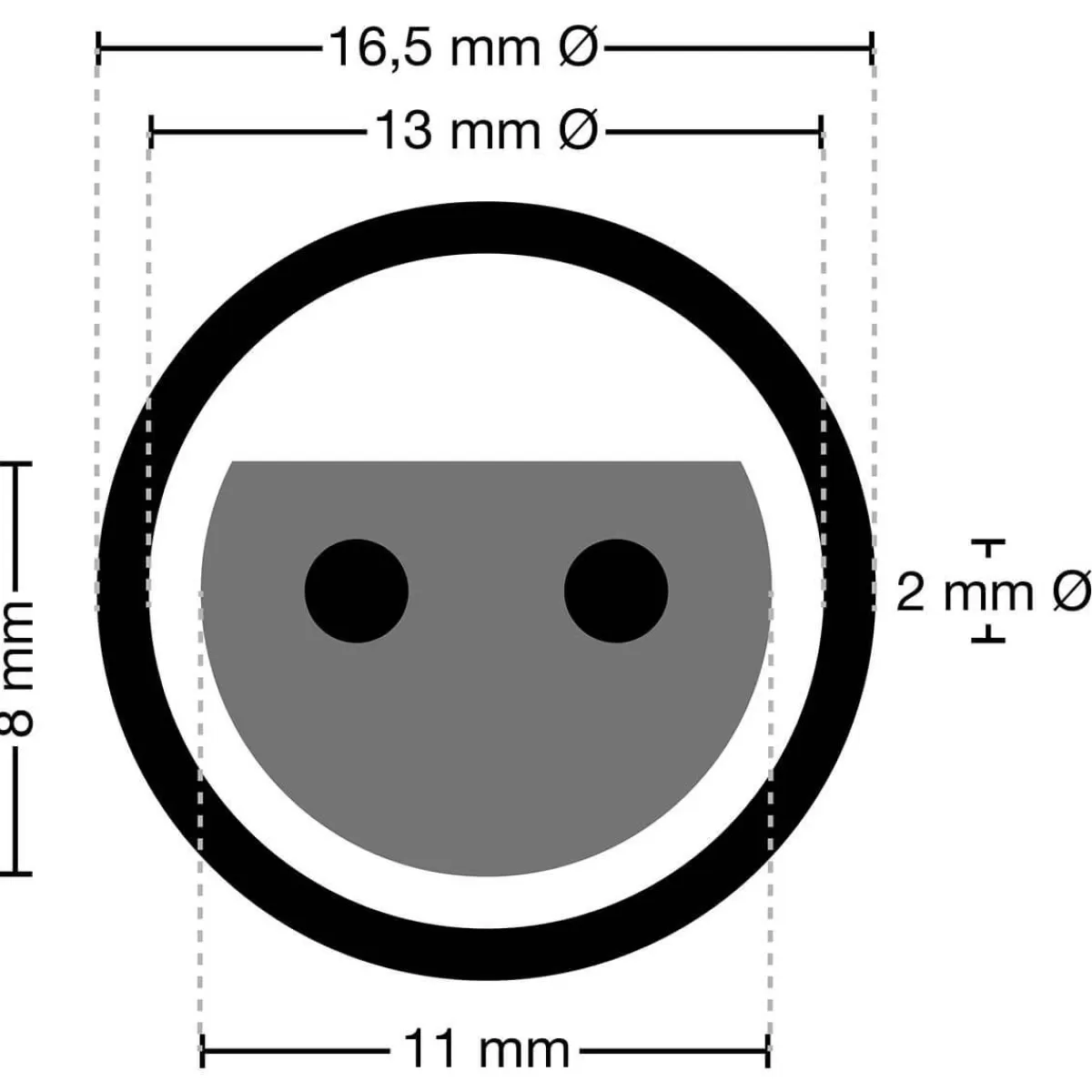 DecoWoerner Transformateur Fiche De Raccordement 31V, 12W