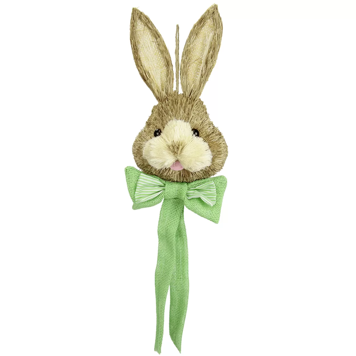 DecoWoerner Tête De Lapin De Pâques Avec Ruban 62 Cm