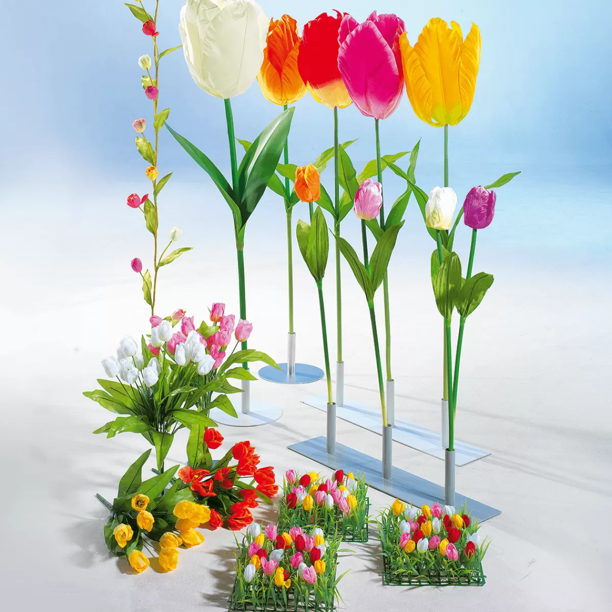tulipe_artificielle_gante_blanche_140_cm_6.webp DecoWoerner Tulipe Artificielle Géante he, 140 Cm